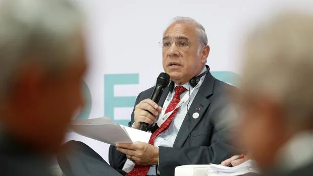 El secretario general de la Organización para el Desarrollo y Cooperación Económica (OCDE), Ángel Gurría