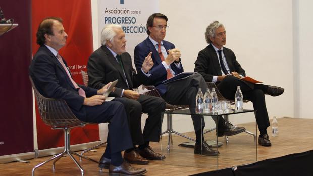 Ignacio Osborne, Francisco Ballester, Mauricio González Gordon y José María Pacheco