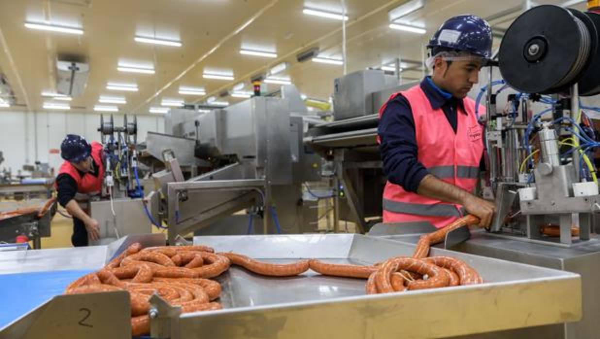 Fábrica de Campofrío en Burgos