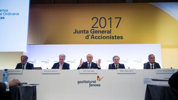 Última junta de accionistas de Gas Natural