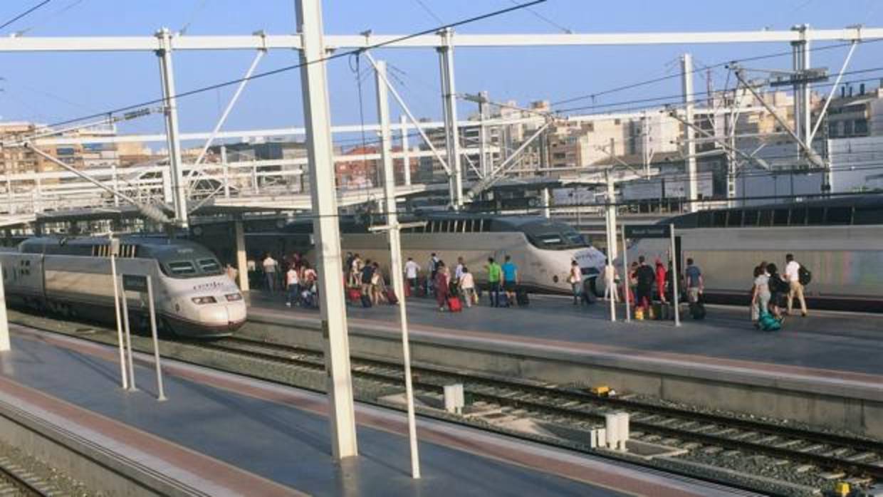 Estación de AVE en Alicante