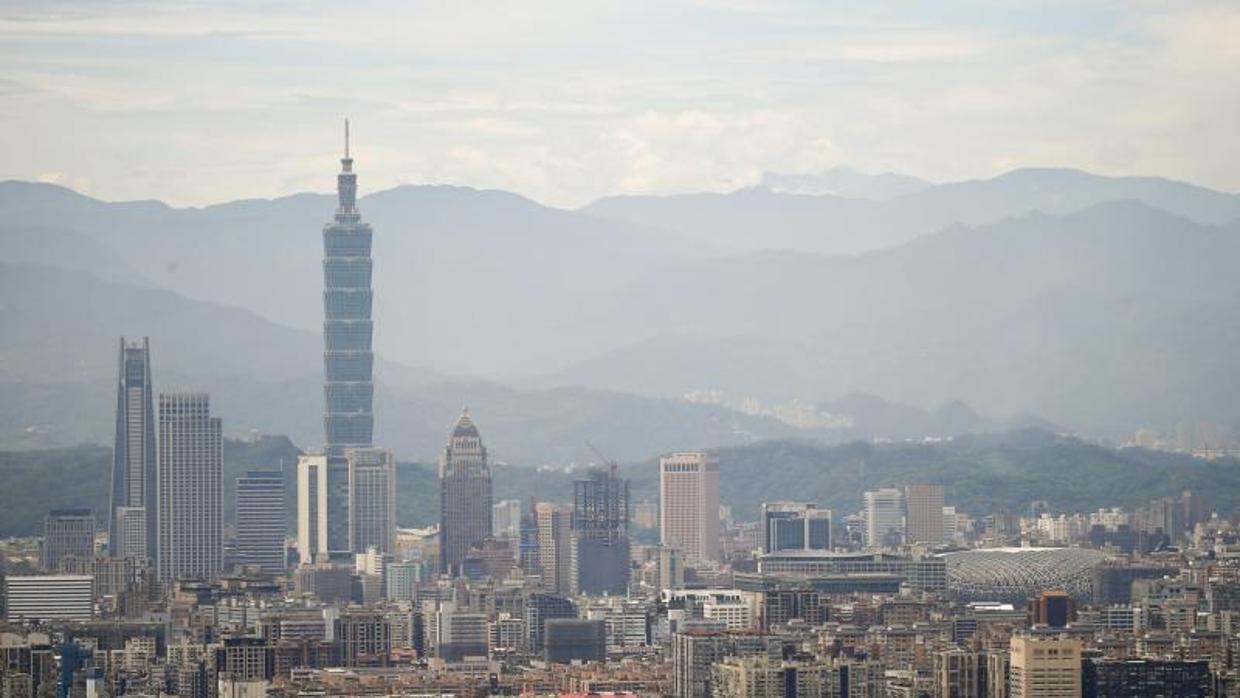 Edificios residenciales y comerciales en Taipei (Taiwán)