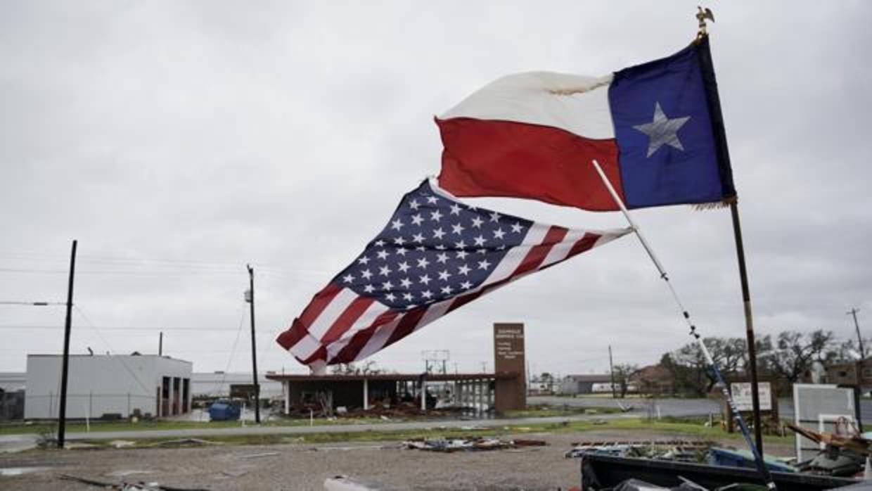 Imagen de los destrozos causados por el huracán Harvey