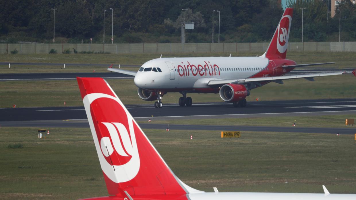 Un avión de Air Berlín