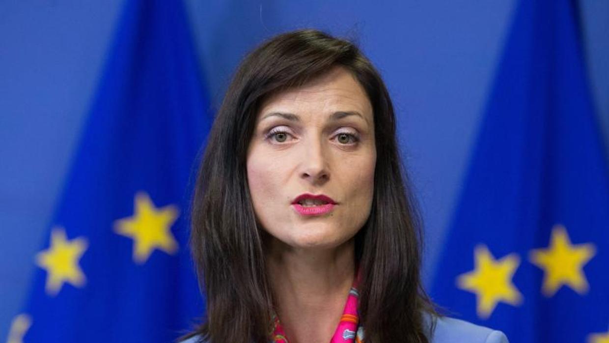 La comisaria europea de Economía Digital, Mariya Gabriel