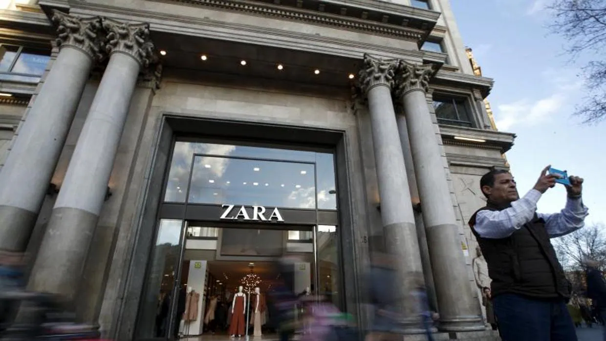 Establecimiento de Zara en Barcelona