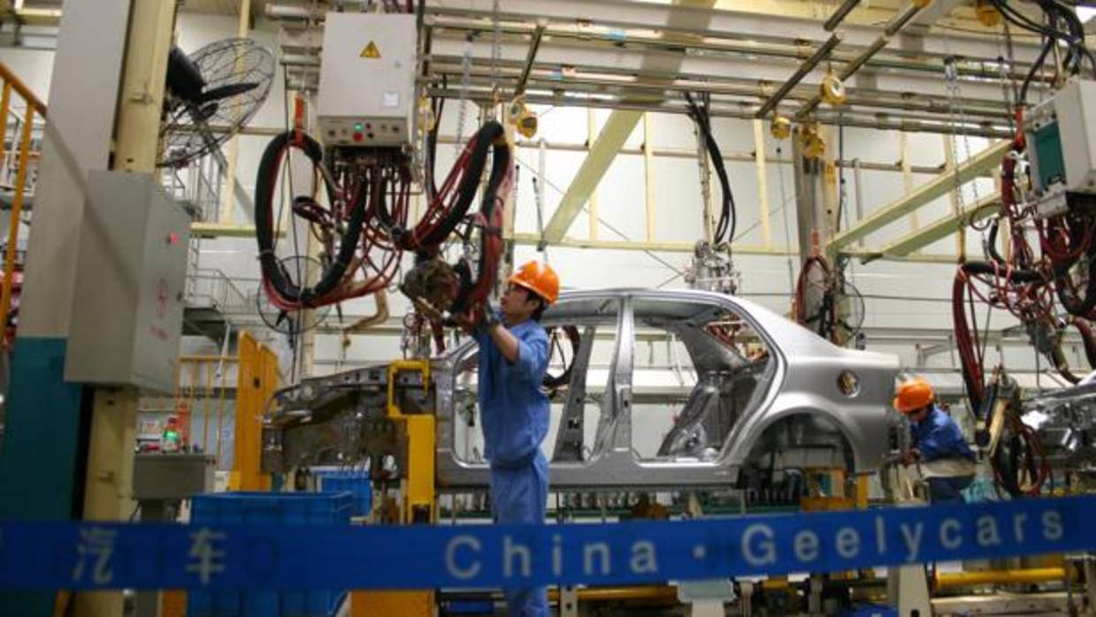 Fábrica de Geely en China