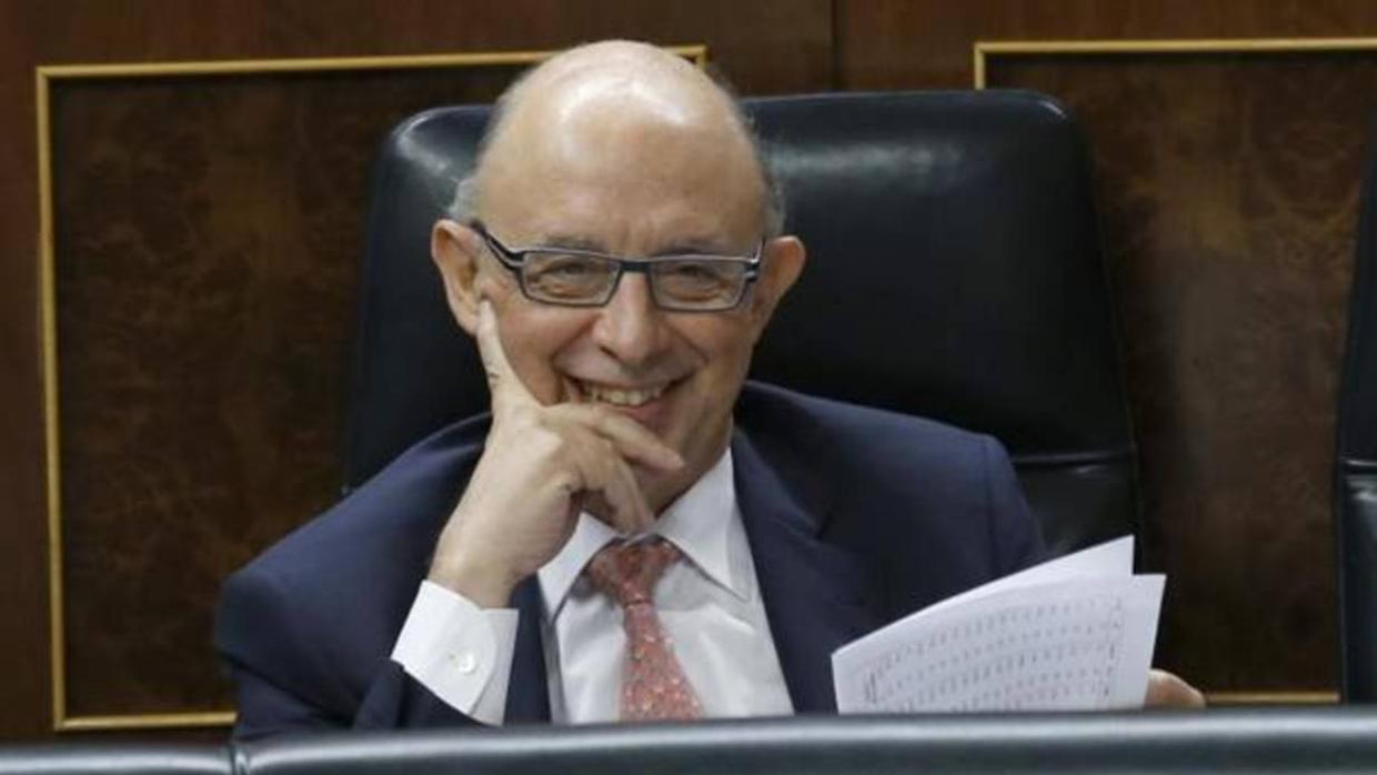 El ministro de Hacienda, Cristóbal Montoro