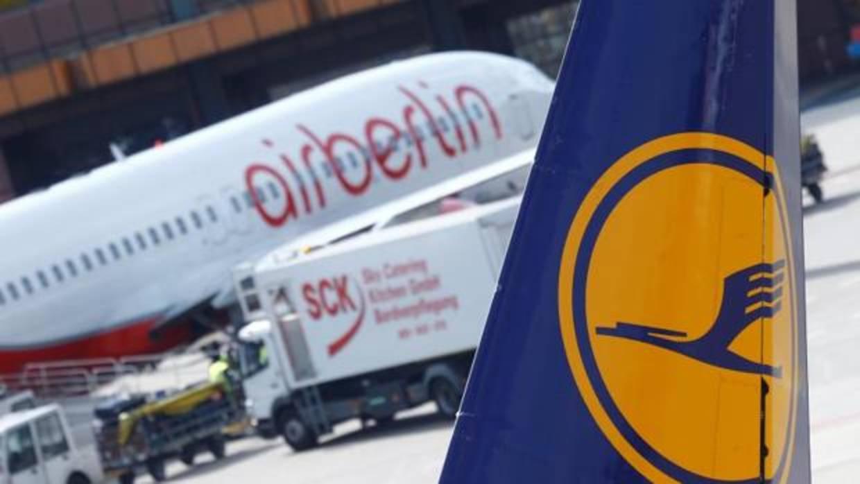 Lufthansa adquirió parte de Air Berlin (81 aeronaves) la semana pasada