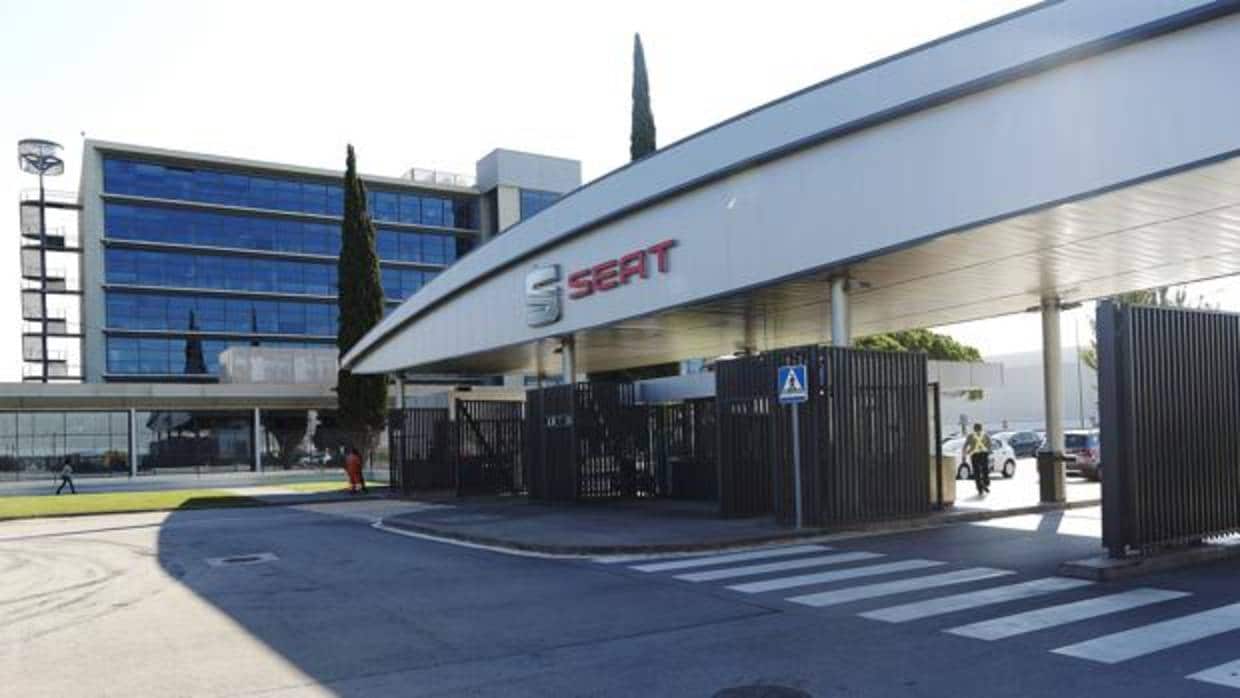 Vista de la sede del grupo SEAT en Martorell (Barcelona), la principal fábrica de automóviles de España