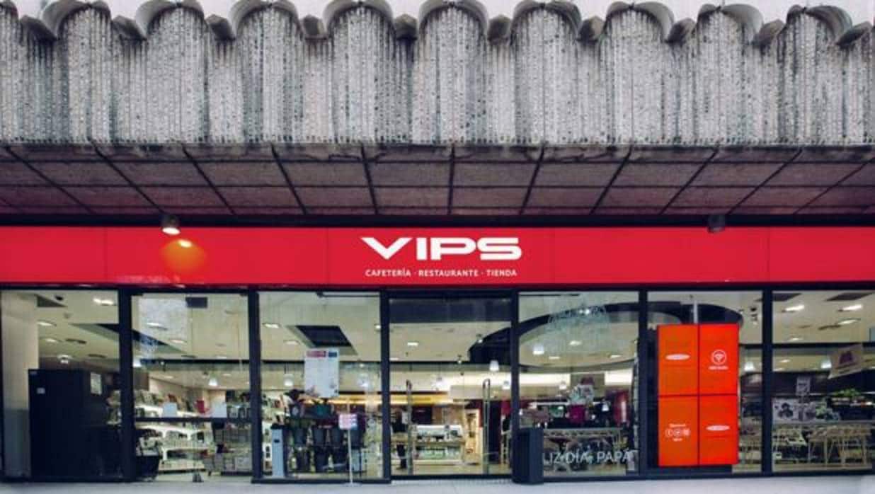 Uno de los antiguos establecimientos de la cadena VIPS