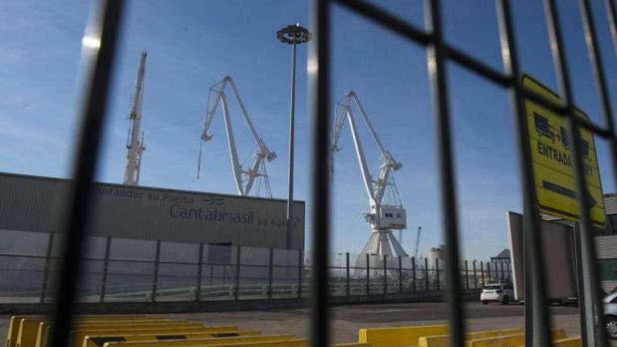 Exportaciones en el puerto de Santander