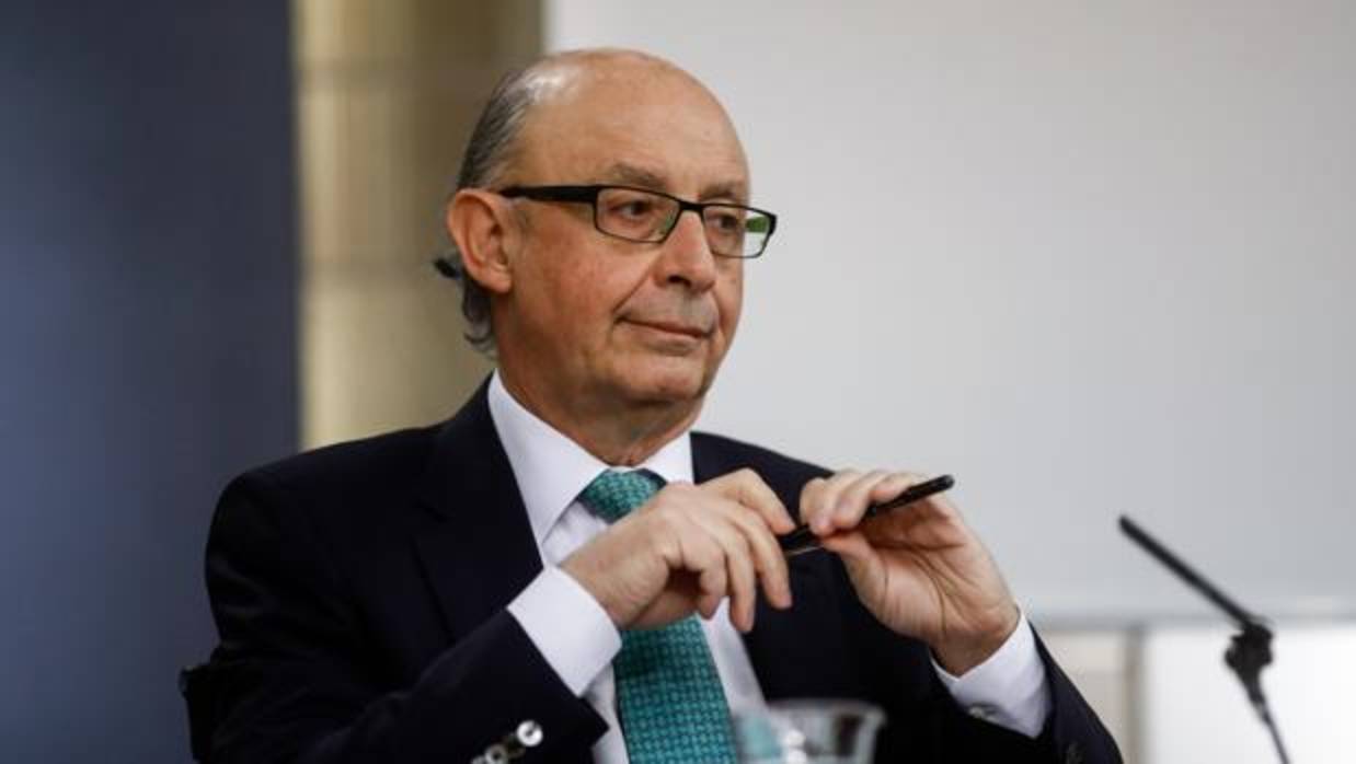 El ministro de Hacienda, Cristóbal Montoro