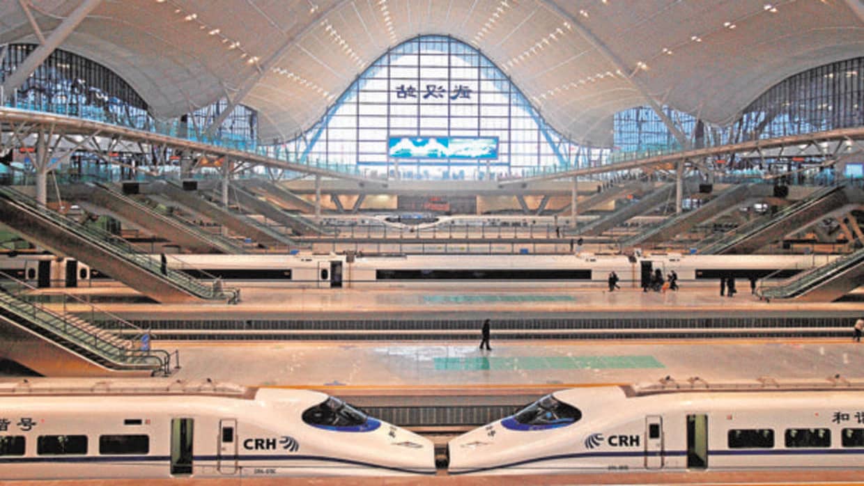 China es una gran potencia en el desarrollo de trenes de alta velocidad