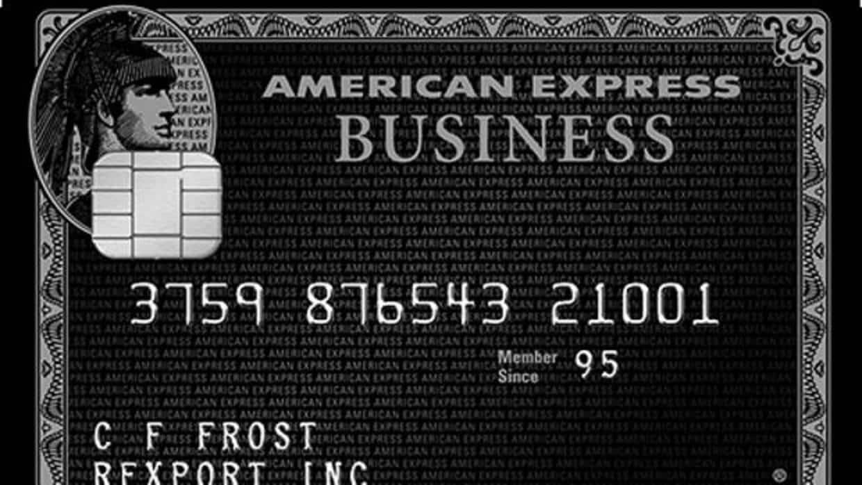 Tarjeta de American Express