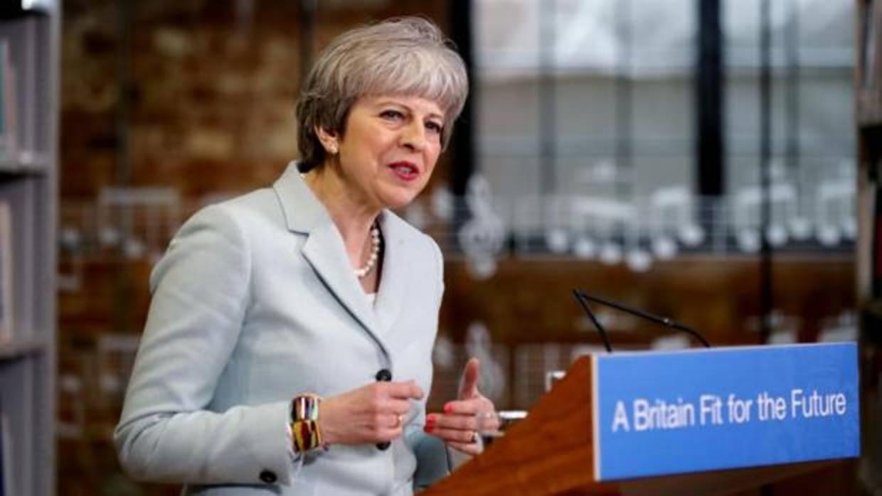 La primera ministra británica, Theresa May