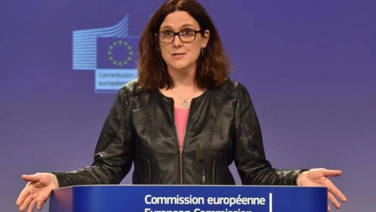 La comisaria europea de Comercio, Cecilia Malmström