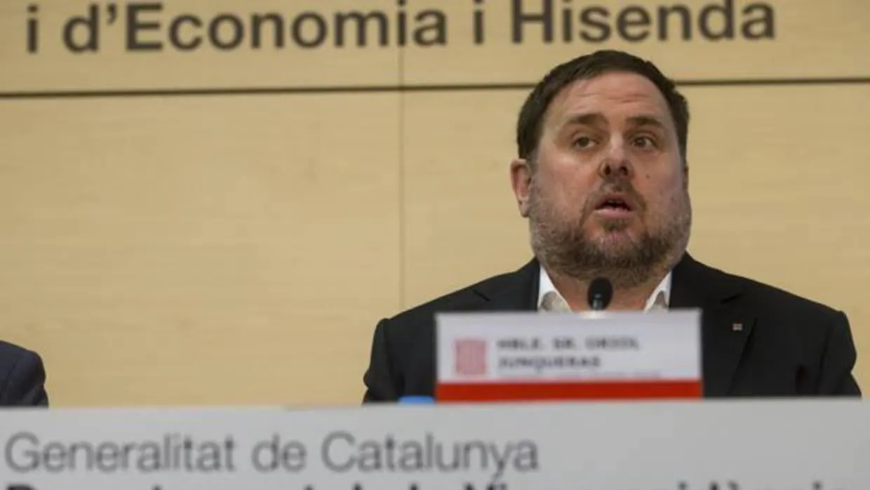 El exvicepresidente y exconsejero de Economía y Hacienda de la Generalitat, Oriol Junqueras