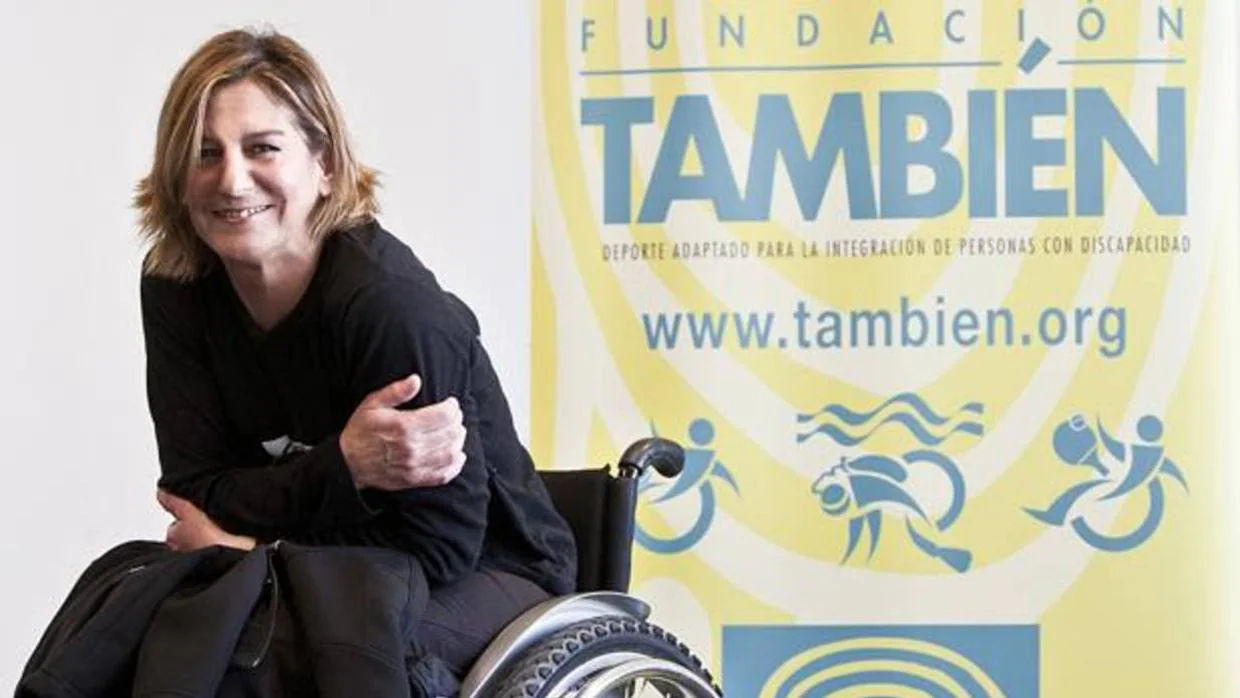 Teresa Silva creó hace casi 18 años la Fundación También para que ninguna persona con discapacidad se quedara sin disfrutar de los beneficios del deporte de manera inclusiva.