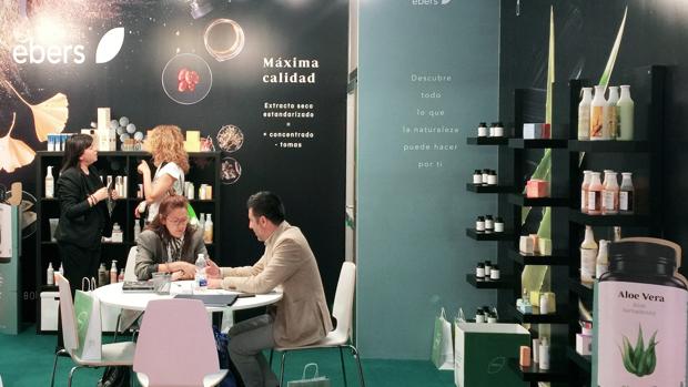 Ebers da a conocer sus complementos alimenticios y de cosmética durante Expo Eco Salud Madrid 2018