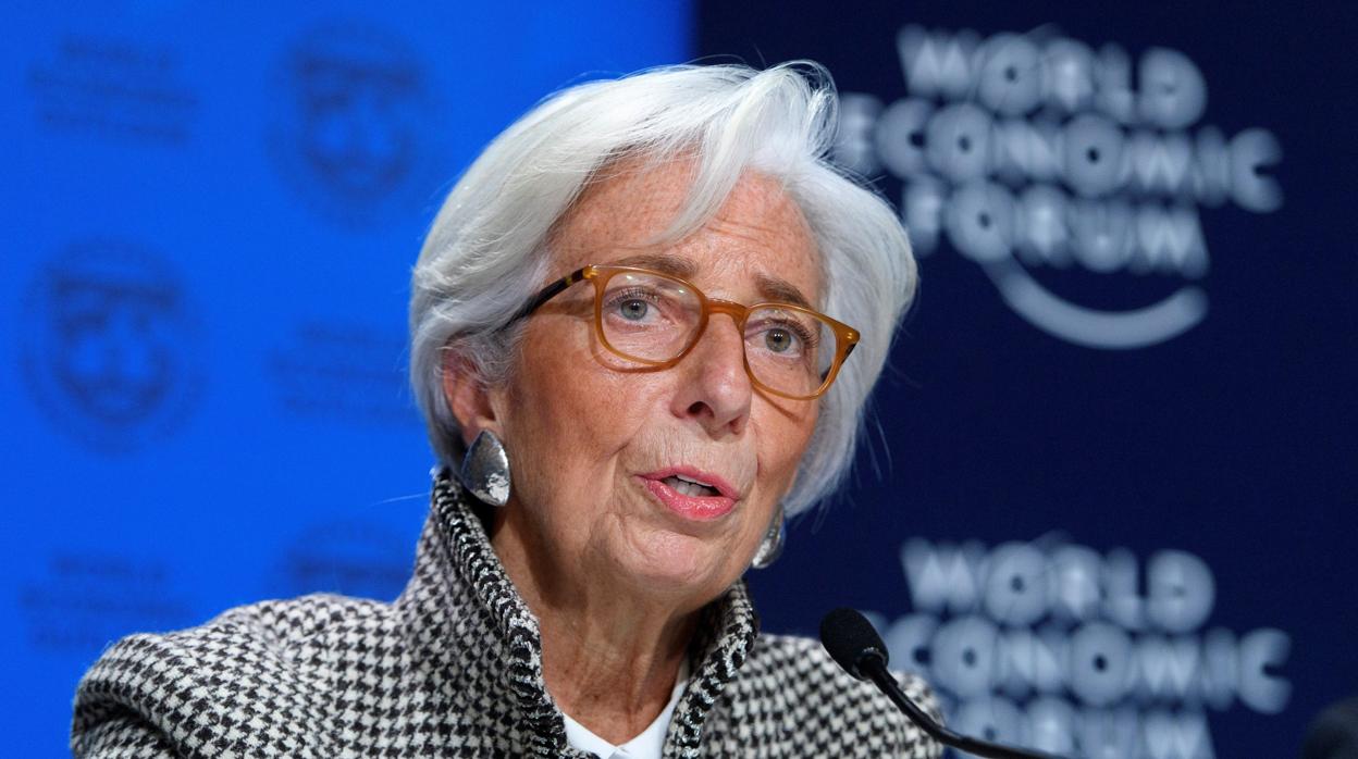 La directora gerente del FMI, Christine Lagarde