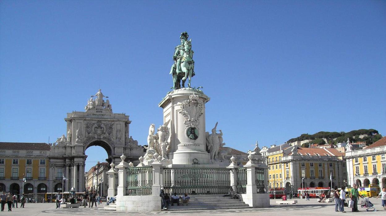 Plaza del Comercio, Lisboa, Portugal