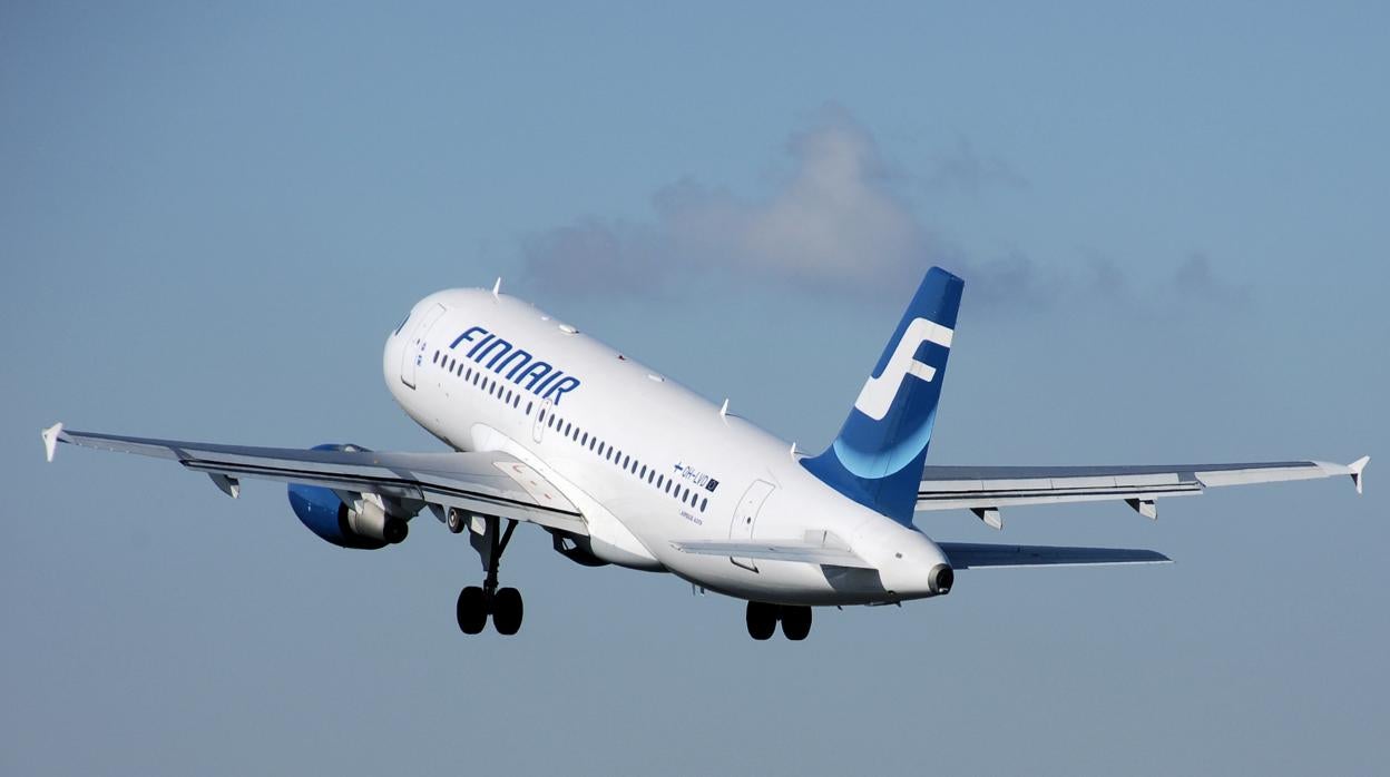 Finnair tiene base también en Madrid, aunque con este colectivo la subcontrata ha negociado una mejora salarial