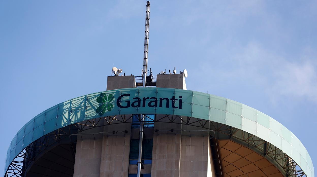La sede de Garanti Bank en Estambul, Turquía