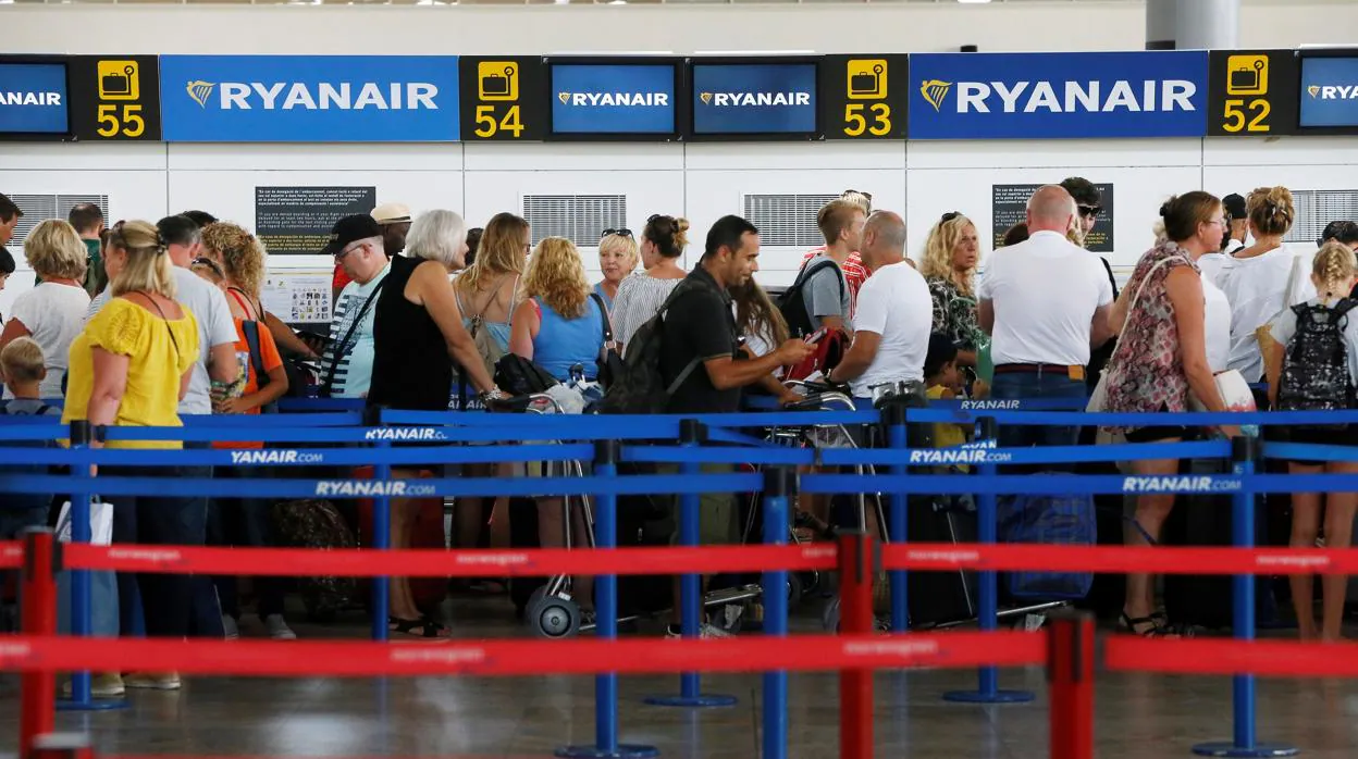 La huelga de los TCP de Ryanair obligó a cancelar cientos de vuelos en España