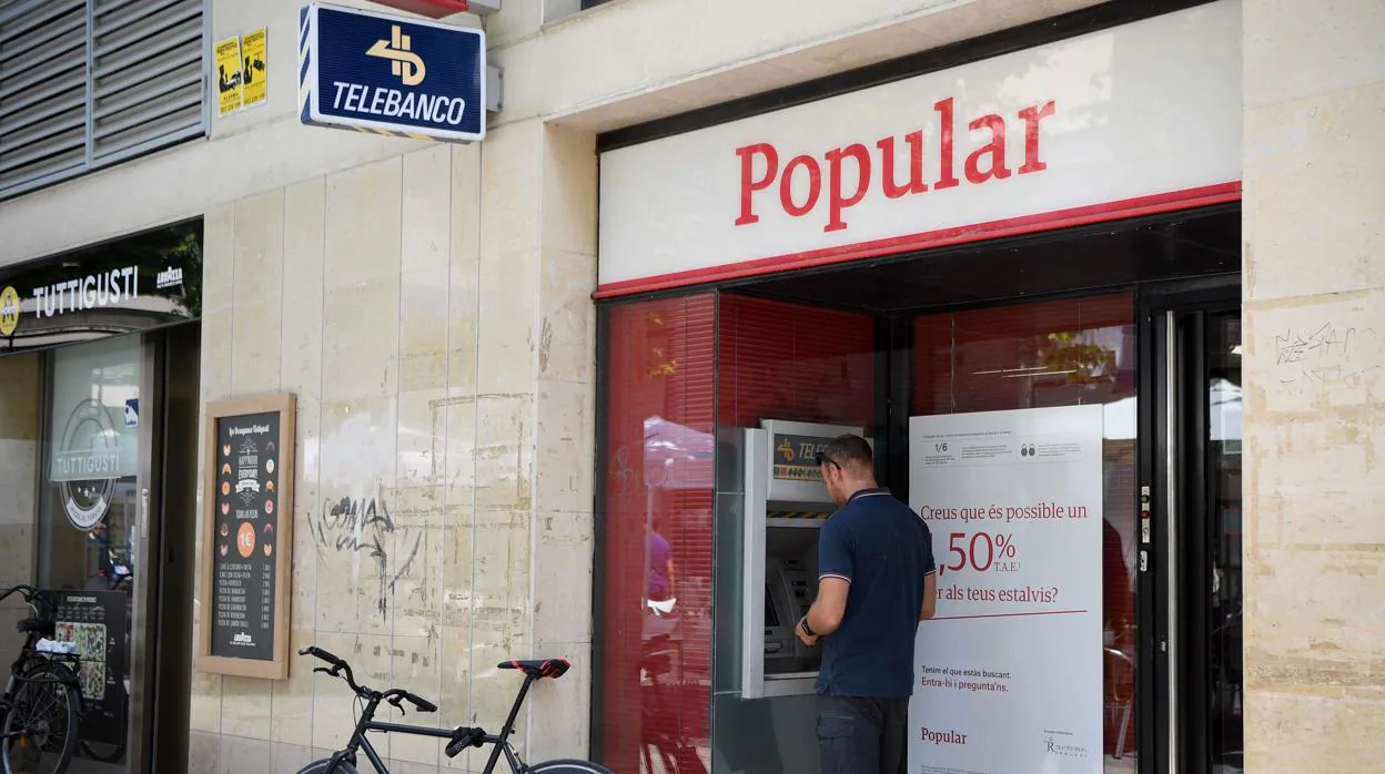 El Popular fue intervenido y resuelto en junio de 2017 y vendido al Santander por un euro