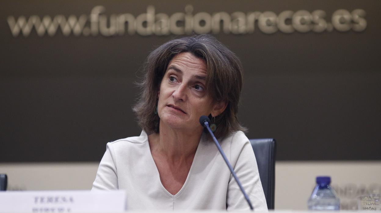 La ministra de Transición Ecológica, Teresa Ribera