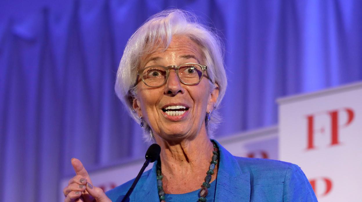 La dirwectora gerente del FMI, Christine Lagarde