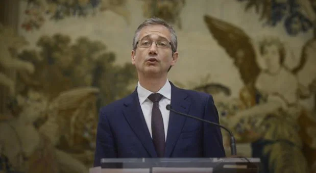 El Gobernador del Banco de España, Pablo Hernández de Cos