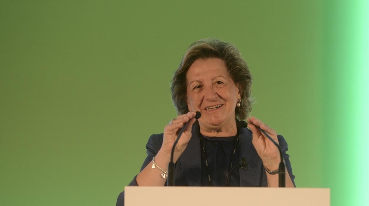 La presidenta de Unespa, Pilar González de Frutos
