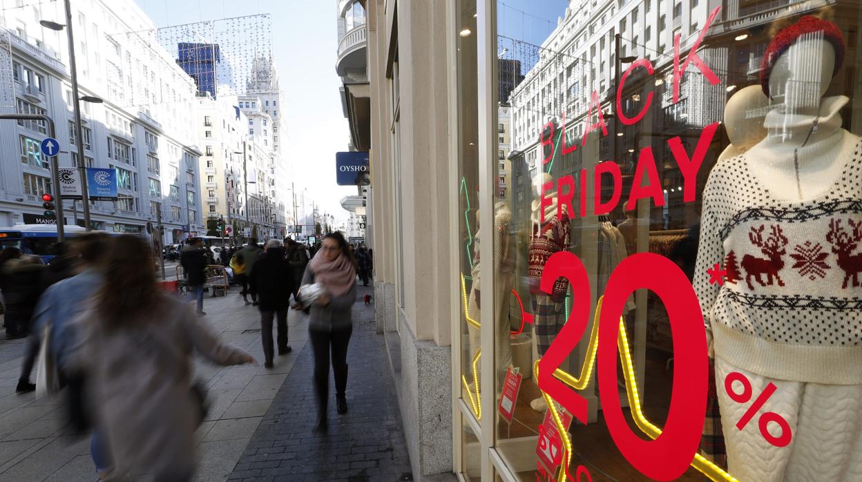 El «Black Friday» propició miles de contratos a tiempo parcial