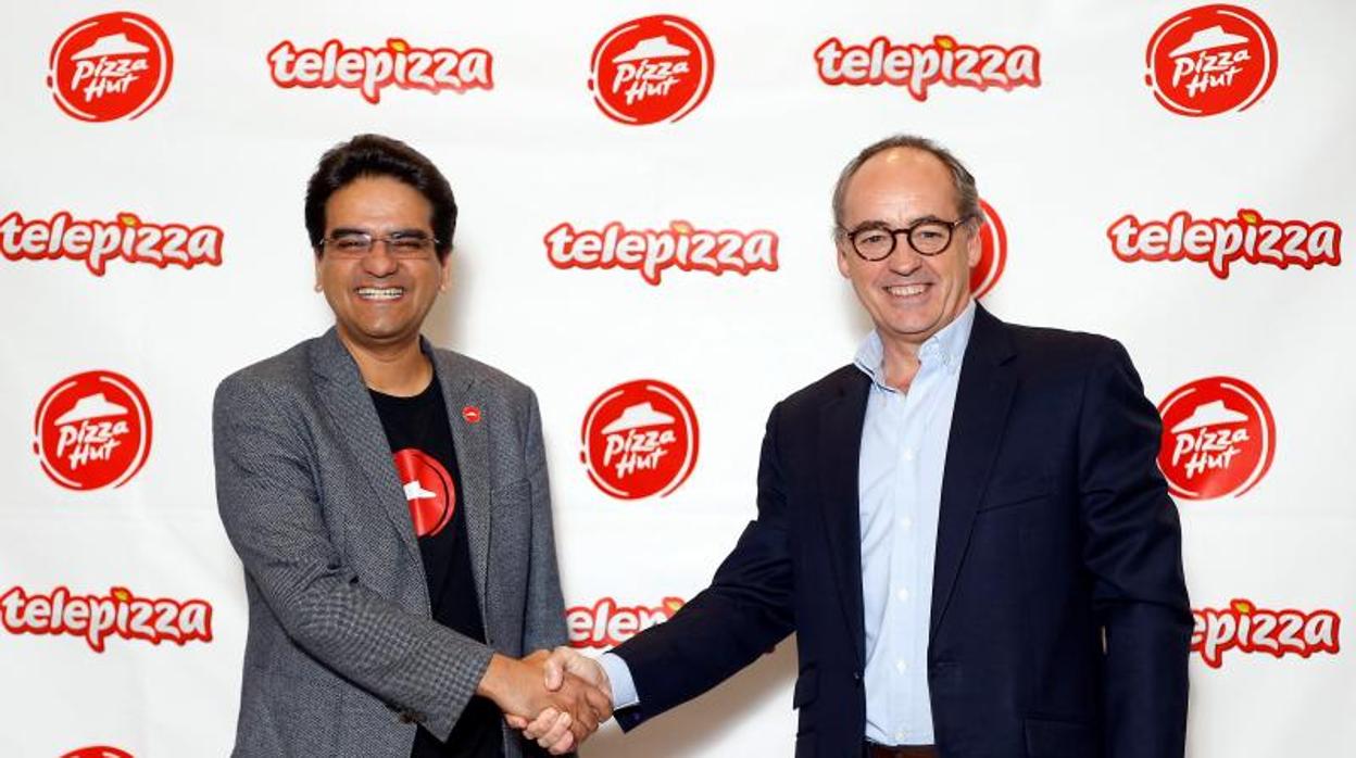 Acuerdo entre Piiza Hut y Telepizza el pasado mayo