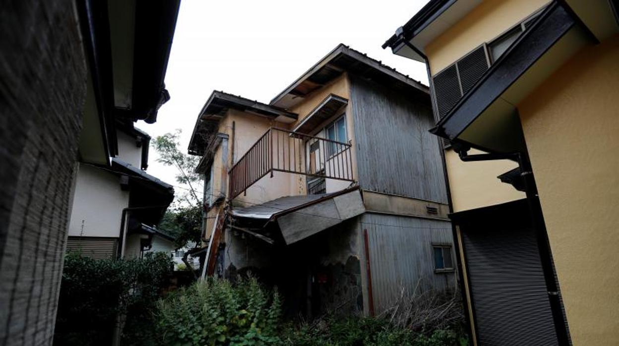 Casa vacía en Japón