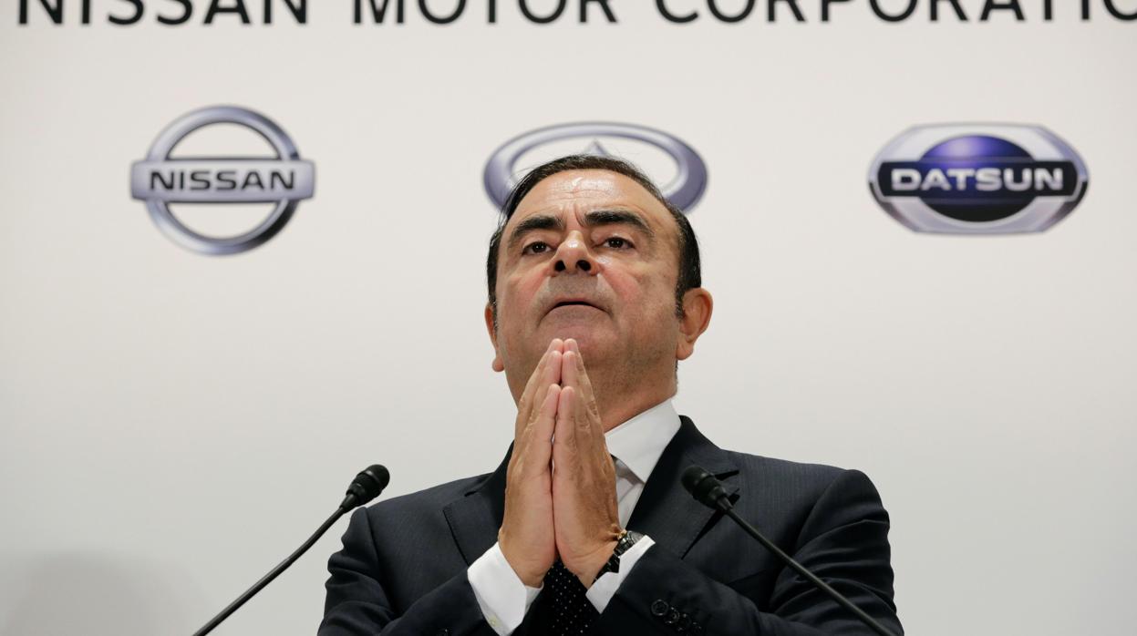 El presidente y consejero delegado de Renault, Carlos Ghosn