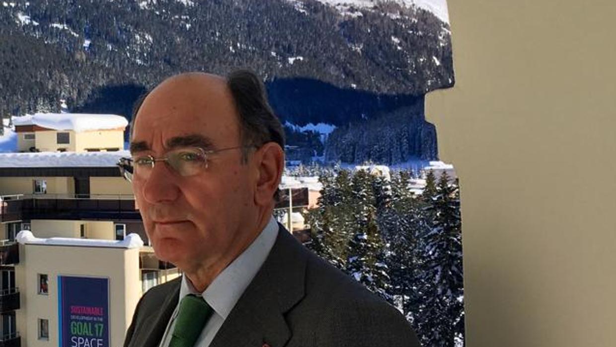 Ignacio Galán, en Davos