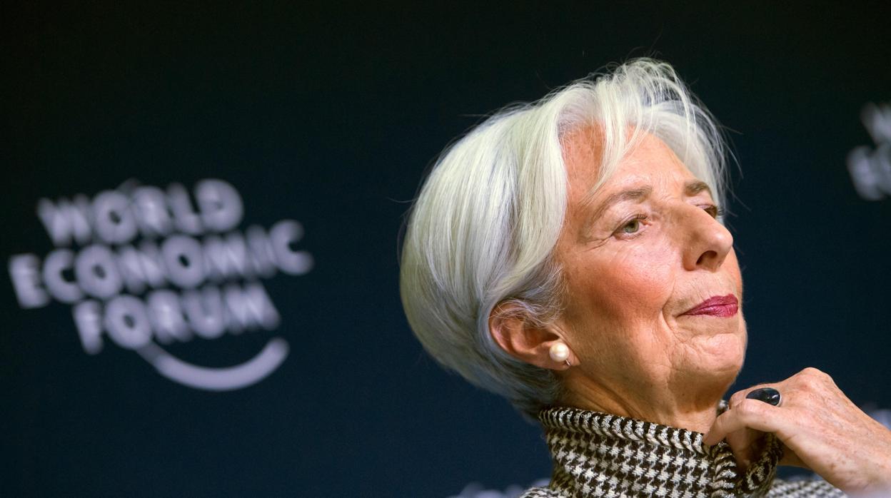 Lagarde, la pasada semana en el Foro de Davos