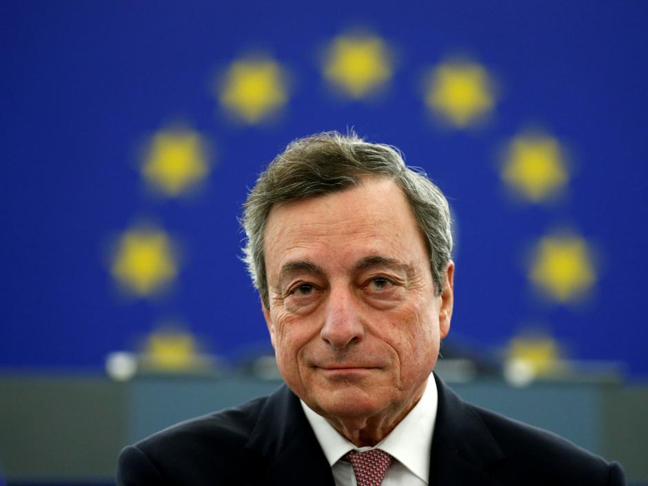 El presidente del BCE, Mario Draghi