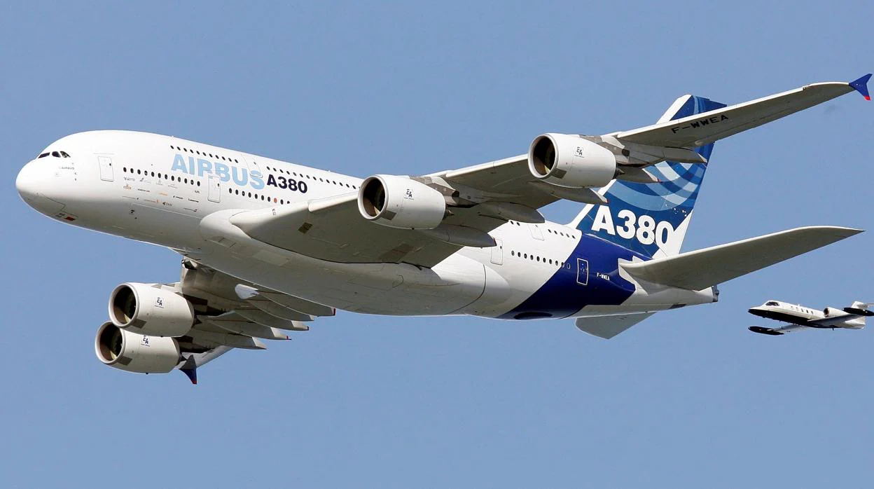 El «superjumbo» A380 se lanzó en el año 2000 como el avión comercial más grande jamás construido