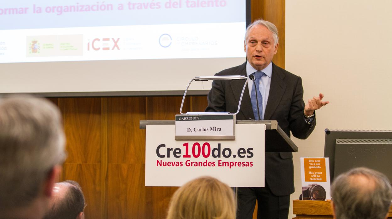 Carlos Mira, presidente de la fundación