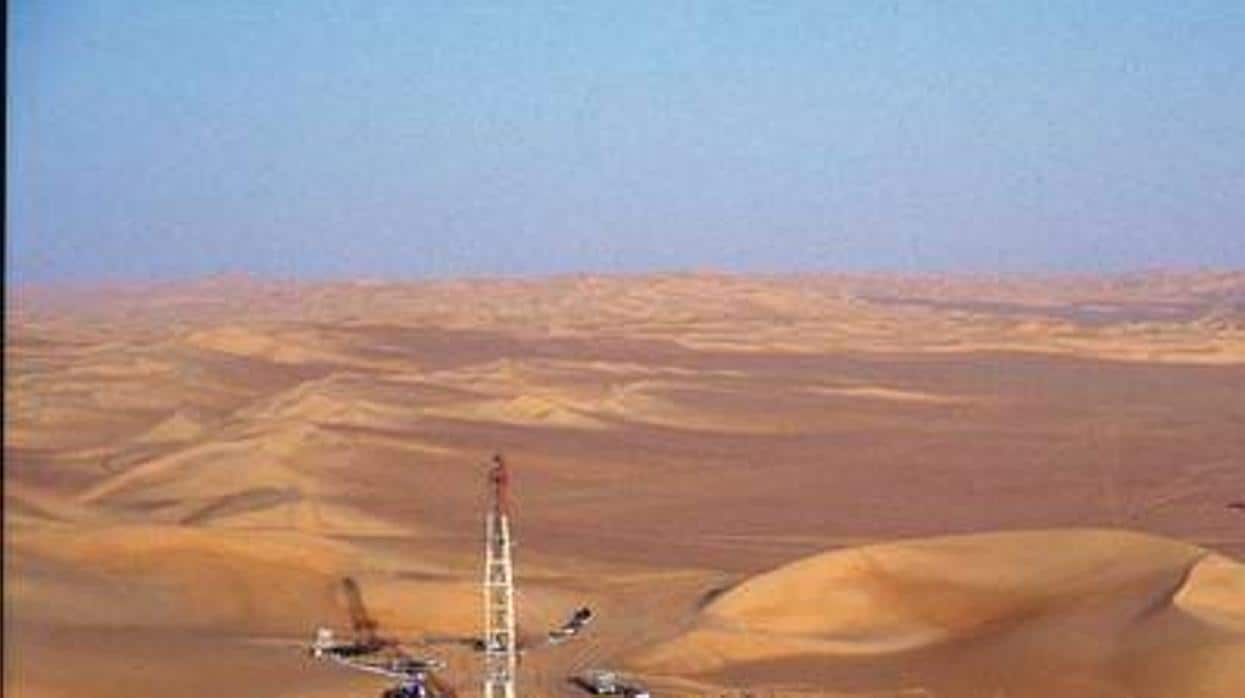 Yacimiento en la cuenca de Murzuq, al sur de Libia