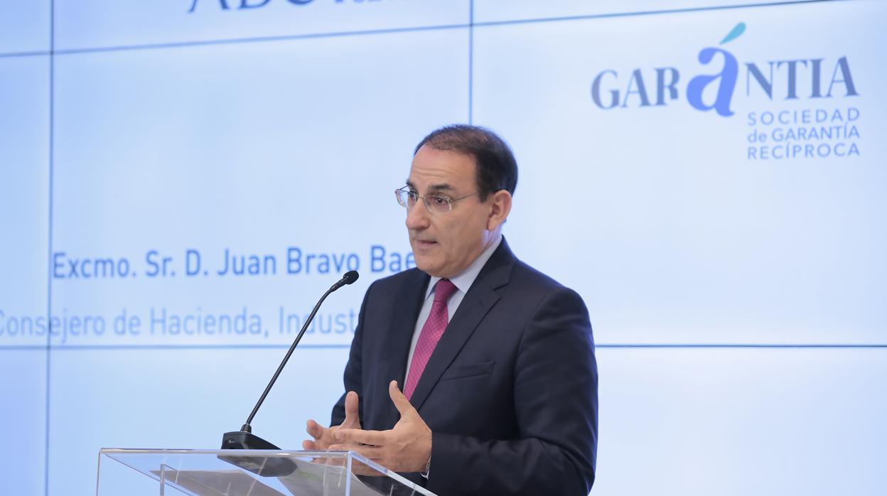 Javier González de Lara, presidente de la sociedad Garántia y de la Confederación de Empresarios de Andalucía