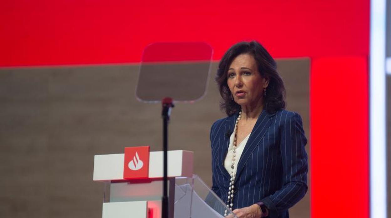 La presidente de Banco Santander, Ana Botín