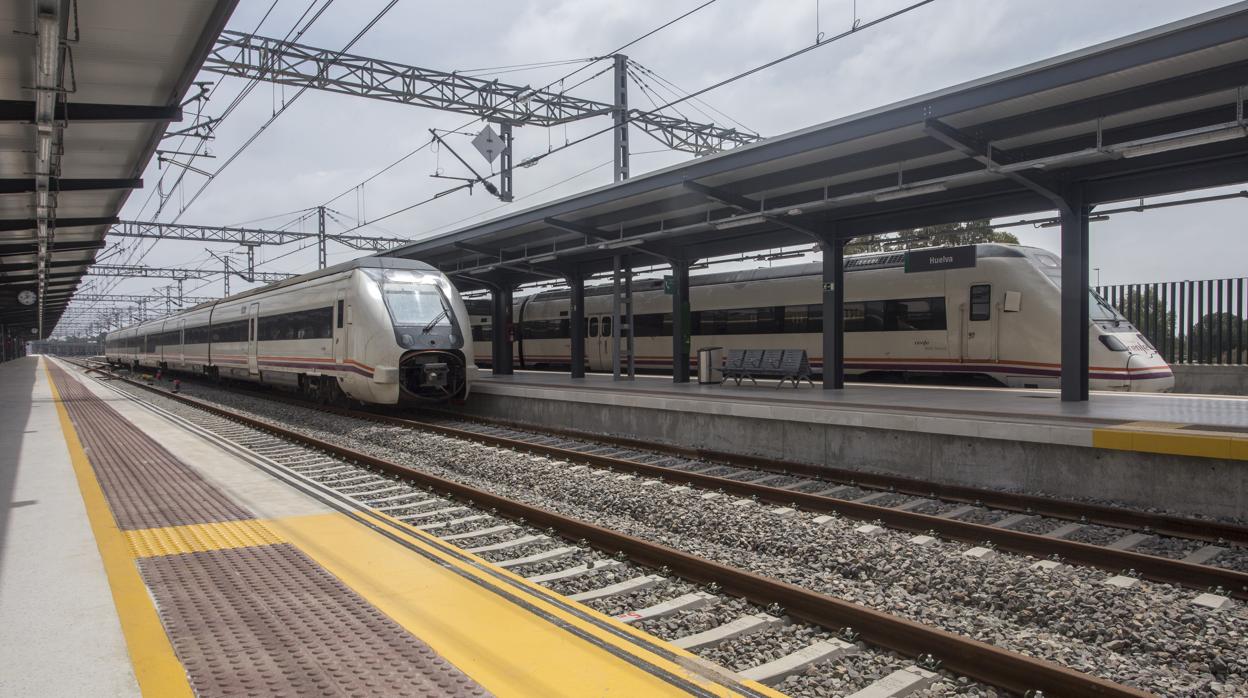 Estación de Adif en Huelva