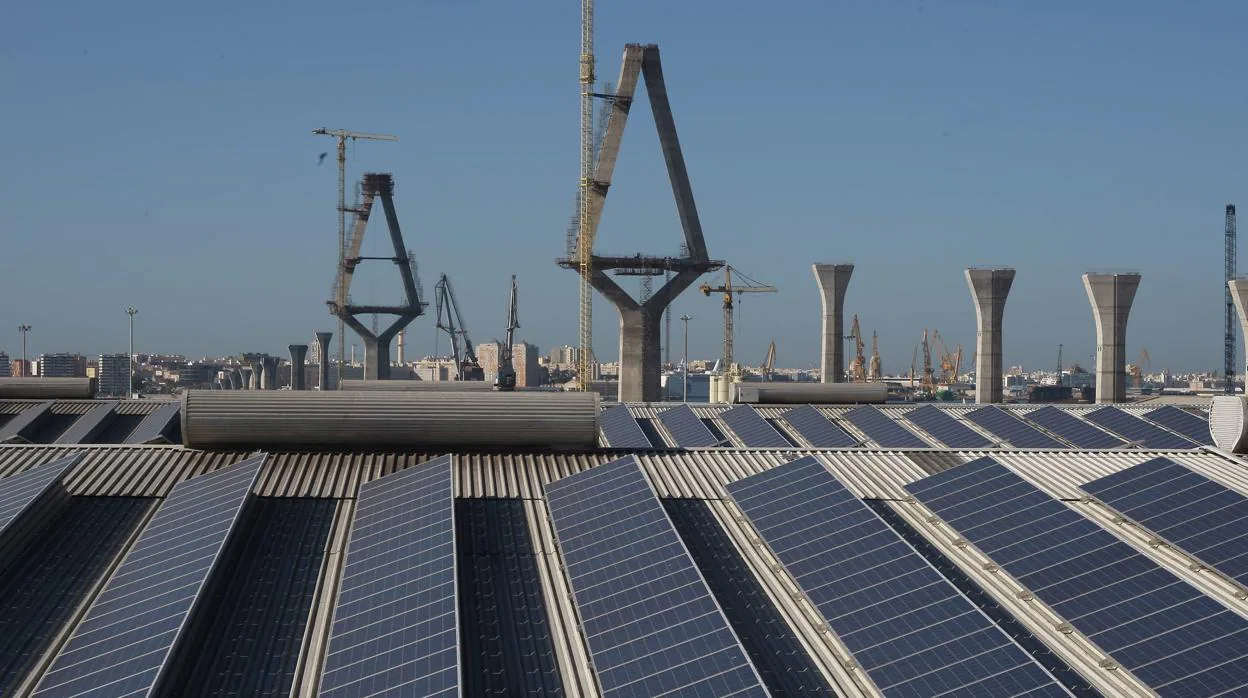 Planta de energía renovable en Cádiz