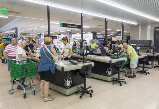 Supermercado sevillano de Mercadona en Amate