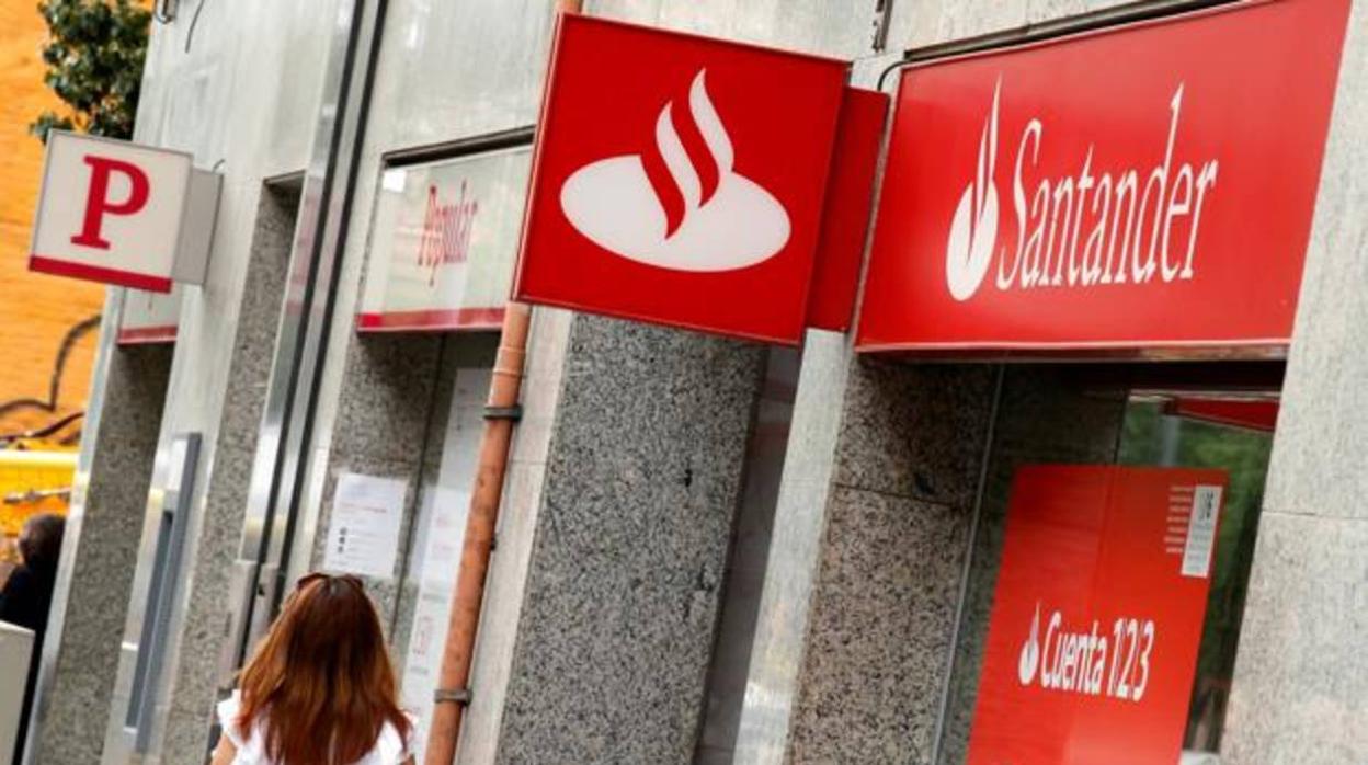 El Santander cerrará también 1.150 sucursales en España